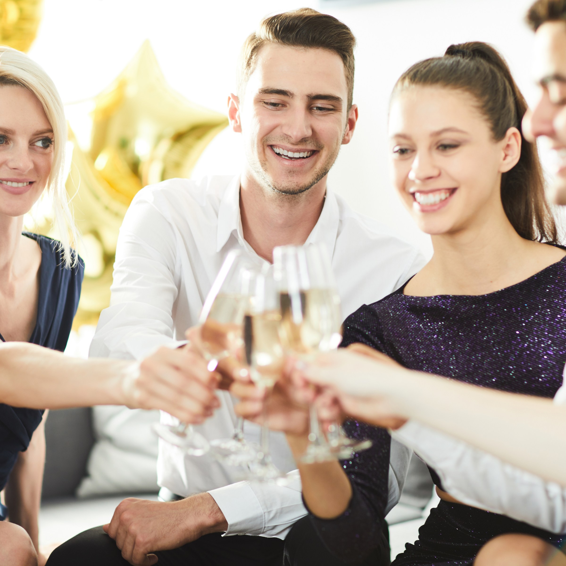 Toast of friends Toast of friends