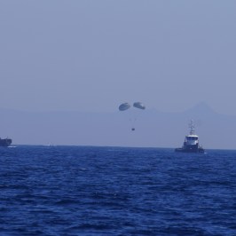 a large ship in a body of water