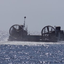 a large ship in a body of water