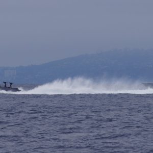 a large ship in a body of water