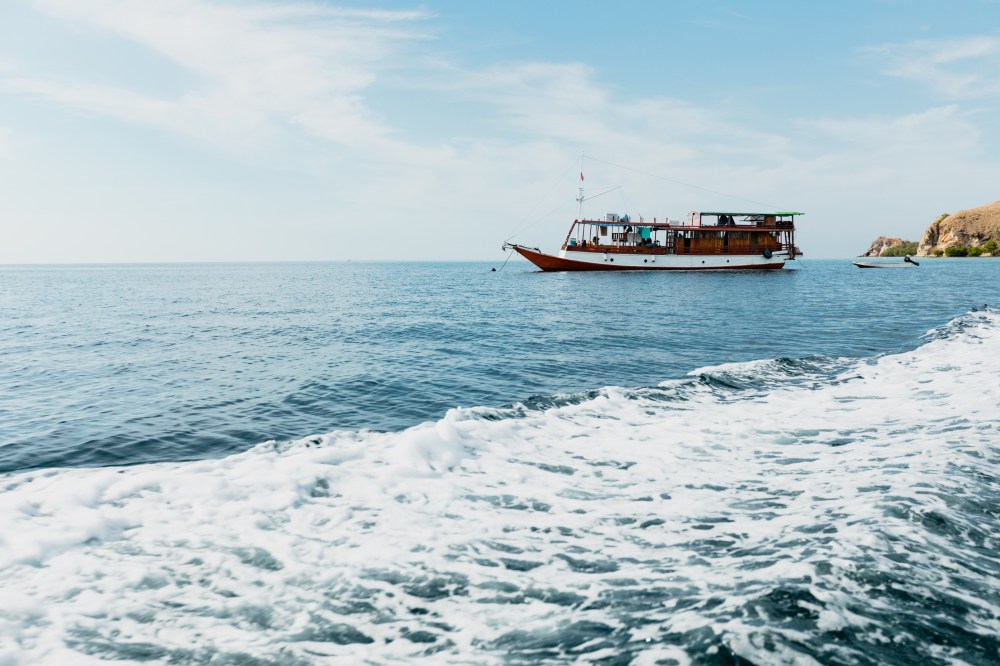 a boat on a body of water