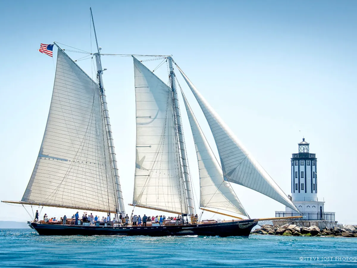 a large ship in a body of water