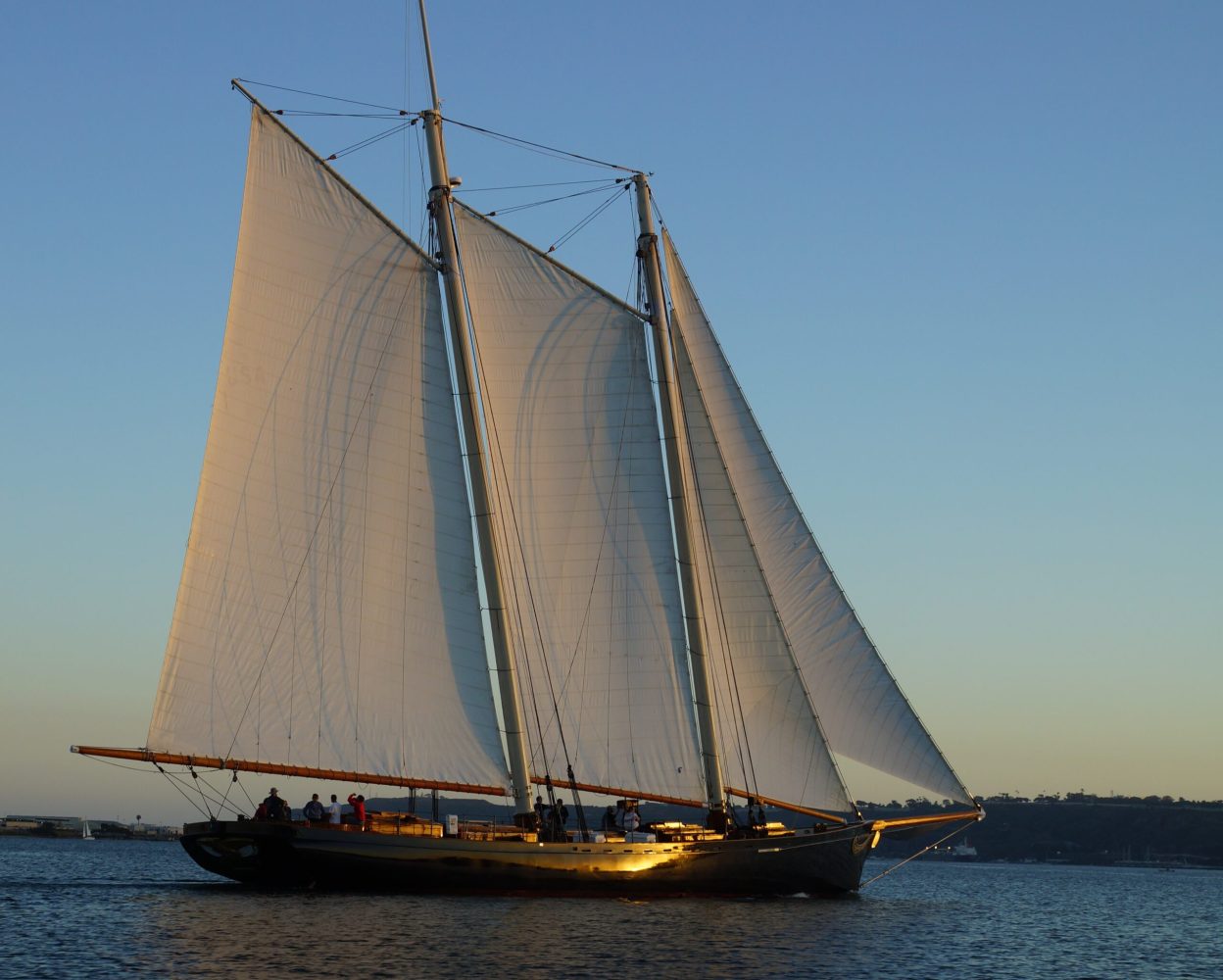 a large ship in a body of water